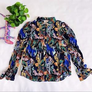 Anthropologie | Masha Volnova Carmiel Buttondown